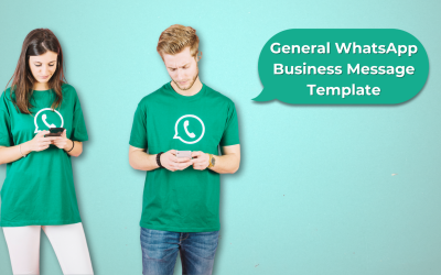 General WhatsApp Business Message Template