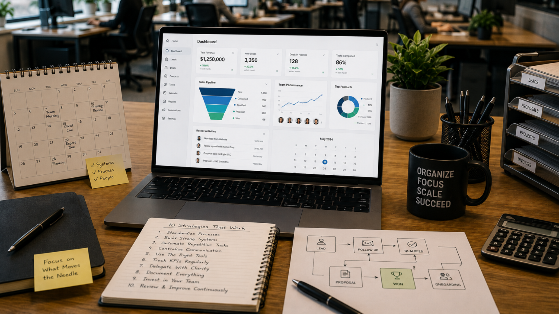 How Do Successful Businesses Stay Organized as They Scale?