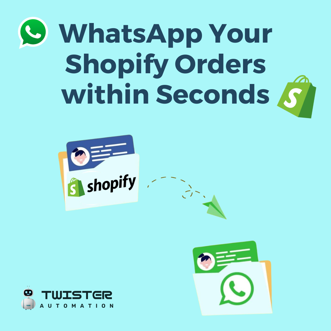 Shopify Orders to WhatsApp