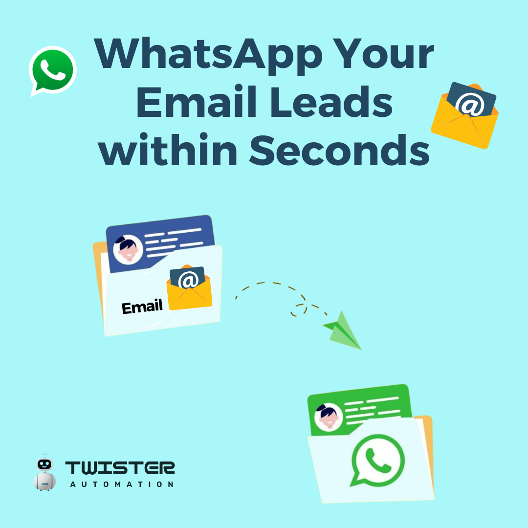 Email Leads to WhatsApp