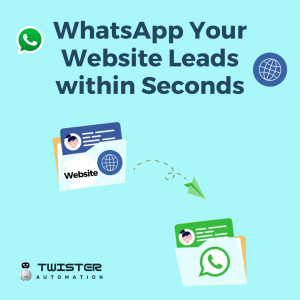 Website Leads to WhatsApp