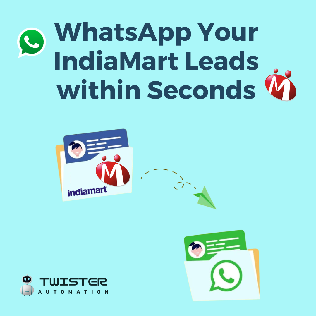 IndiaMart Leads to WhatsApp